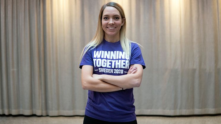 Elin Rubensson är ambassadör för UEFA F17-EM 2020.