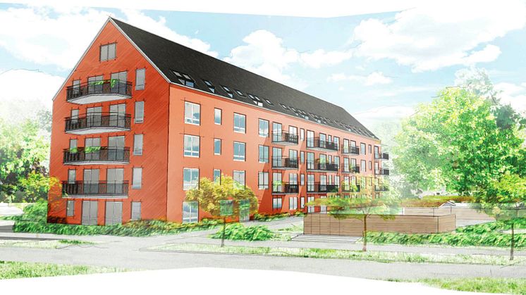 Riksbyggen bygger 228 hyreslägenheter i Lund