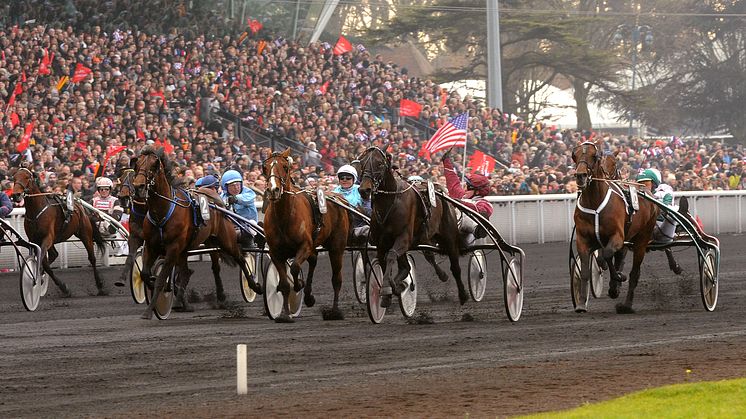 Maharajah fyra - Ready Cash vann Prix d'Amerique