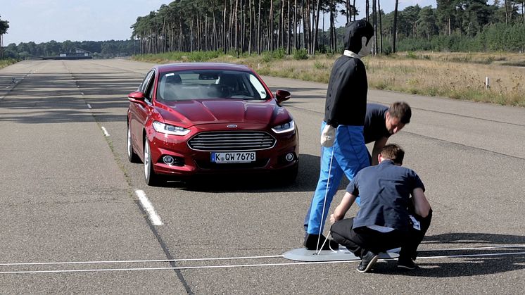 Nye Ford Mondeo fikk 5-stjernes toppscore  i Euro NCAP's kollisjonstestprogram