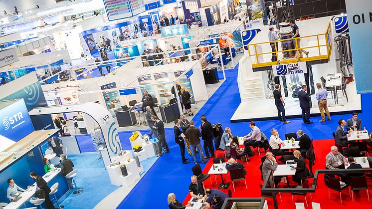 High res image - Oceanology International London - networking opportunities