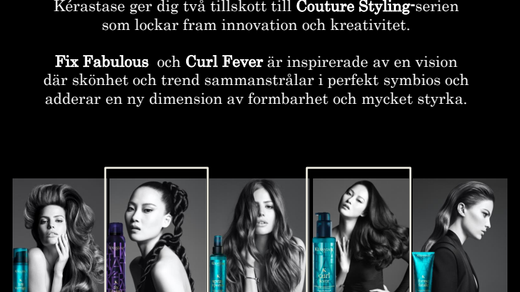 Kérastase utökar Couture Styling