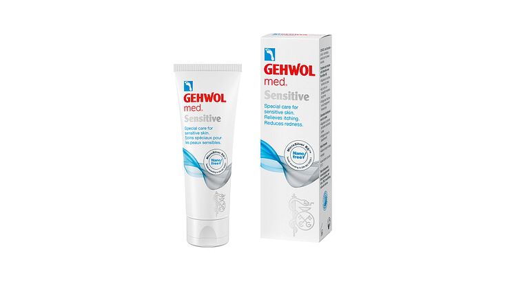 Special care for sensitive skin