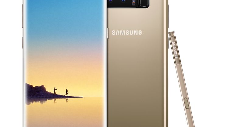 Saavuta suuria asioita Samsung Galaxy Note8:lla