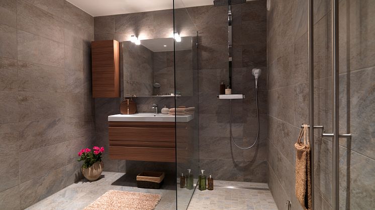 Purus Line Platinum, designad golvbrunn