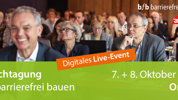 5. Fachtagung bfb barrierefrei bauen wird 2020 digital
