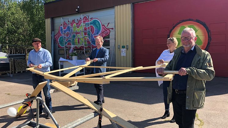Bild från återbruksinvigning 
