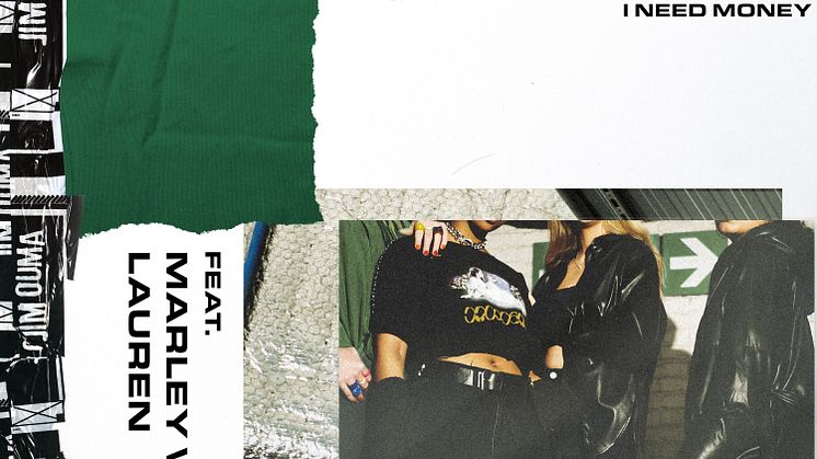 NY SINGEL. JIM OUMA tillbaka med "I Need Money" feat. LAUREN & Marley Waters