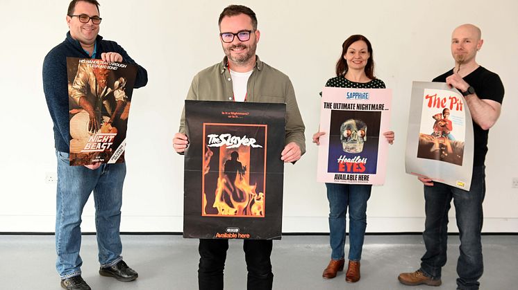 Left to Right- Dr Russ Hunter, Dr Johnny Walker, Dr Kate Egan, Dr Steve Jones 
