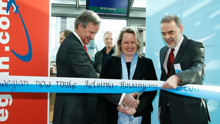 Norwegian åpner base i Finland i dag 