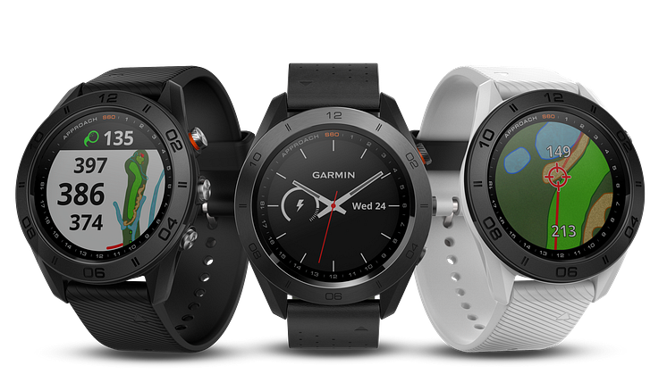 Nyt Golf-ur  Approach® S60 og Garmin Golf app