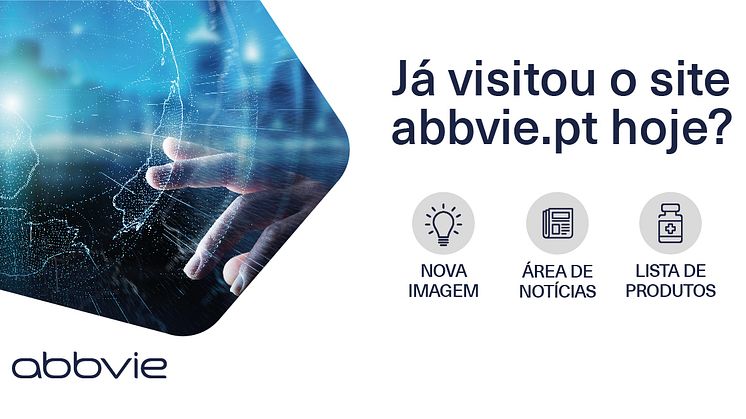 AbbVie Portugal renova site institucional e cria área de notícias 