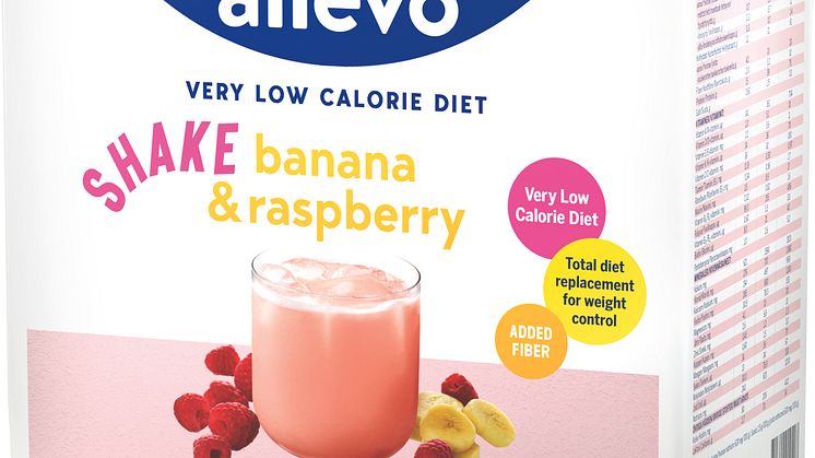 Allévo VLCD Shake Banana & Raspberry