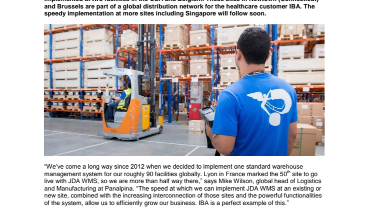 Panalpina’s single warehouse management system key to growing business