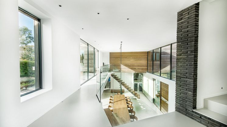 Familienhaus mit Kebony Fassade und außergewöhnlicher Architektur