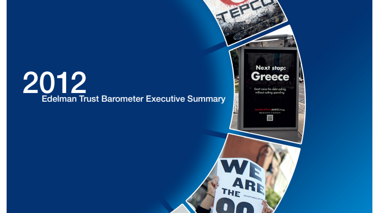 Edelman Trust Barometer 2012 Executive Summary