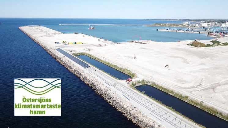 Solcellspark anläggs i Trelleborgs Hamn 