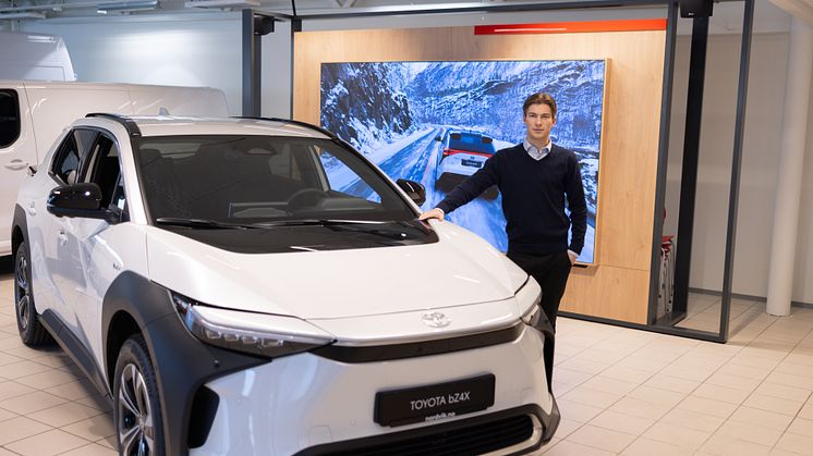 Toyota-butikken i Namsos har fått et løft 