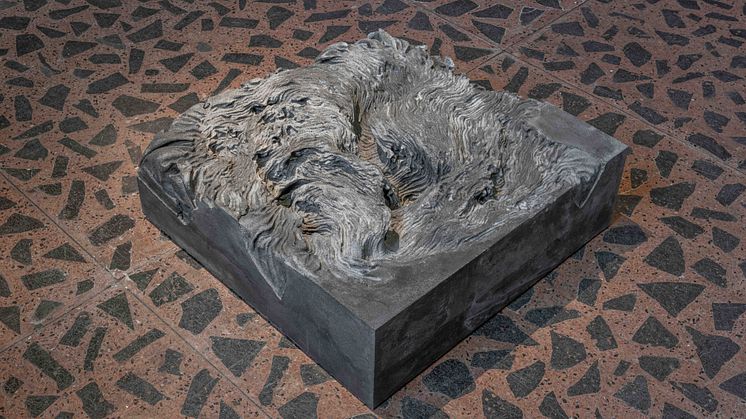 Fra Hanne Friis' utstilling Sirkulasjon på Vigelandmuseet i 2022. 