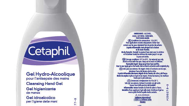 Cetaphil hand sanitizer