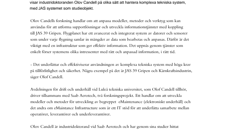Komplexa system gynnas i ny LTU forskning