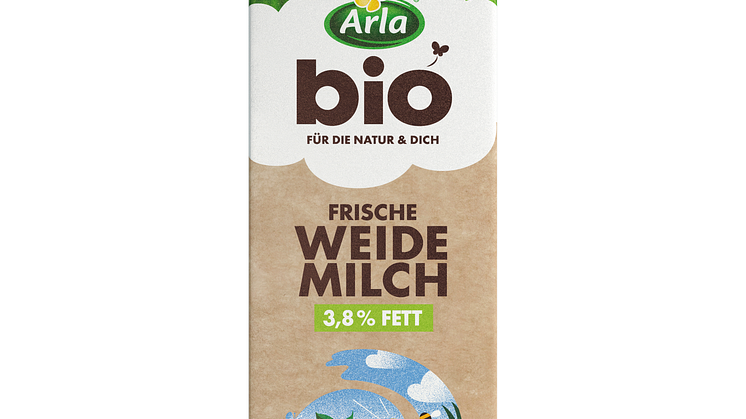 Arla Bio frische Weidemilch_in neuem Design
