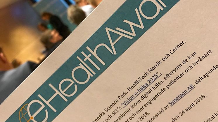 Ny möjlighet för start-ups att vinna eHealth Award
