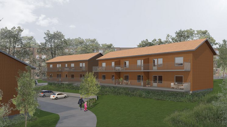 Visionsbild för projektet, Link Arkitektur