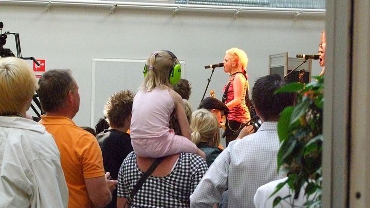 Rockkarusellen - unga på scenen kanske för första gången