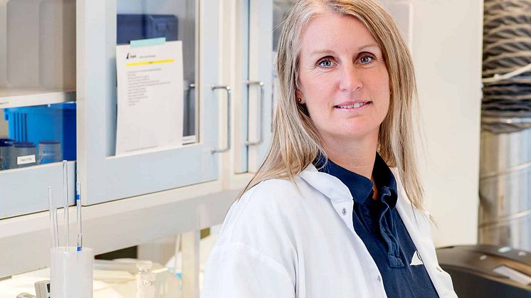 Anette Johansson är en av tre medarbetare som jobbar för att ackreditera Gryaabs laboratorium.