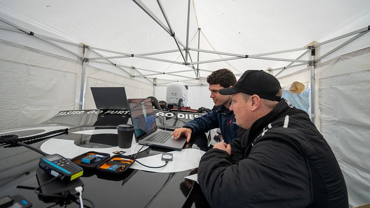 COX Marine lakeside at Coniston Powerboat Records Week