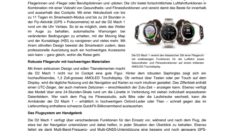 PM CH Garmin D2 Mach 1