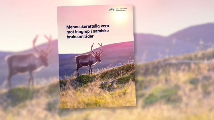 Ny rapport fra NIM: «Menneskerettslig vern mot inngrep i samiske bruksområder»