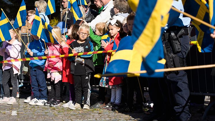 Kungaparets besök i Sölvesborg