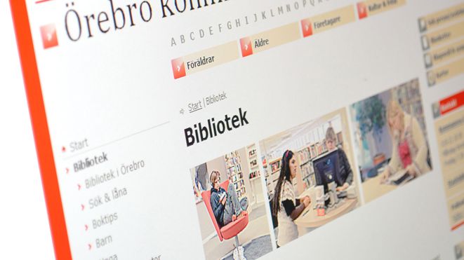 Seniorsurf och start för IT-guidning på Haga bibliotek, Örebro