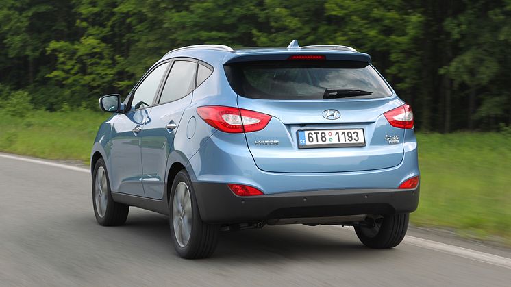 Status pressebiler fra Hyundai høsten 2013