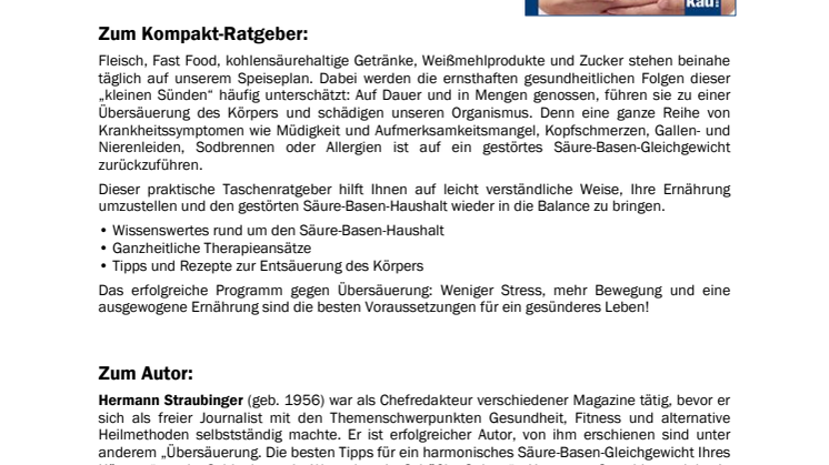 Waschzettel Säure-Basen-Balance