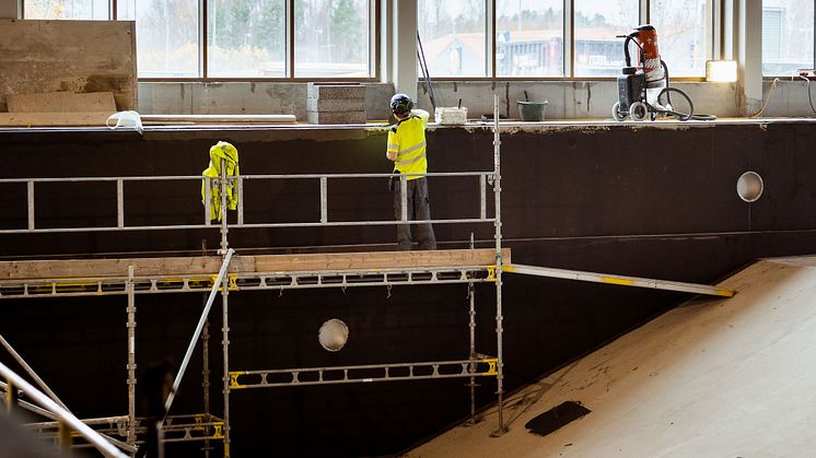 Solör Bioenergi levererar fjärrvärme till nya badhuset på Ekerö_2