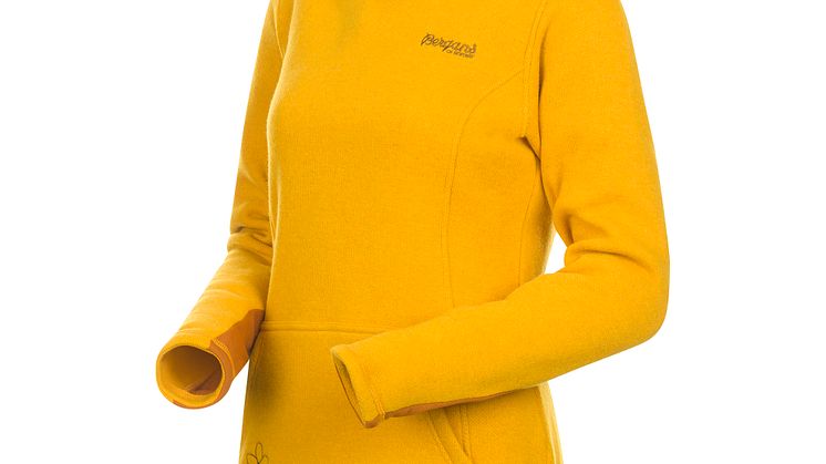 Cecilie Wool Hoodie - Sunflower