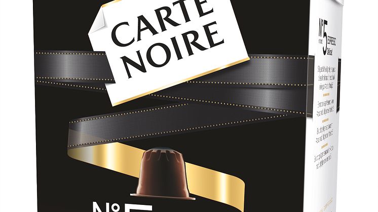 Carte Noire lanserar espressokapslar kompatibla med Nespresso®*maskiner