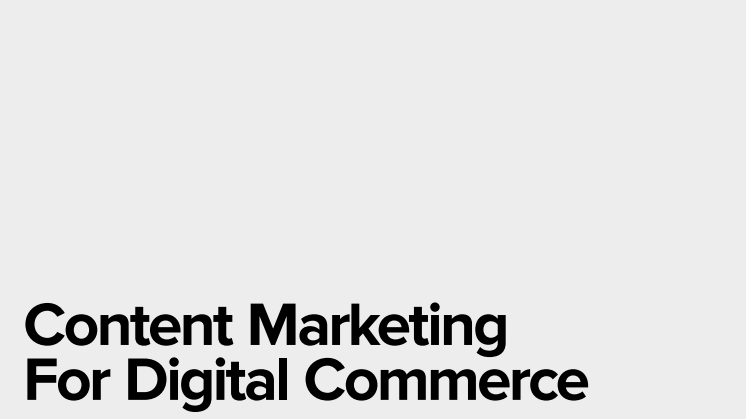 A maturity index for Sweden’s top 5 eCommerce sites