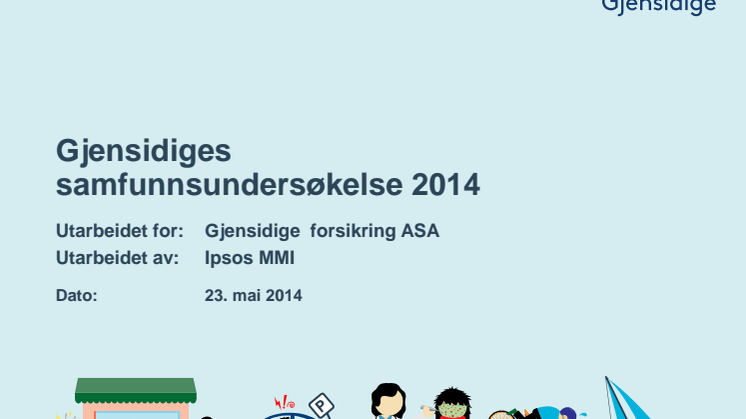 Gjensidiges samfunnsundersøkelse 2014