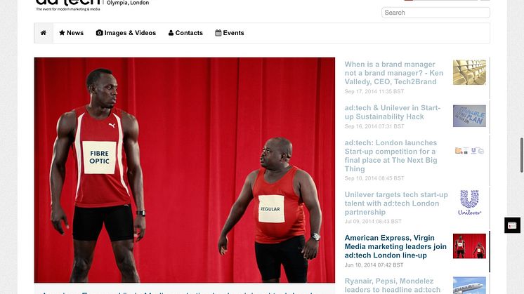 【イベントパートナーシップ】ad:tech LondonがMynewsdeskニュースルームを採用し、イベント情報を発信