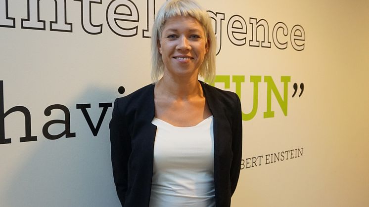 Mia Vesterinen, frisör och stylistlärare på Realgymnasiet i Gävle.