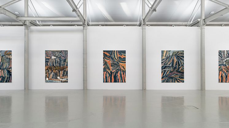 Fredrik Åkum, Beckers Konstnärssttipendium 2020, installationsvy