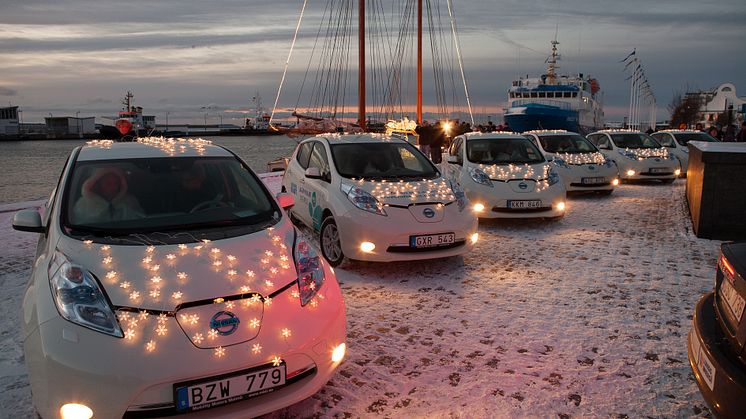 Lucia på rena och tysta fjät