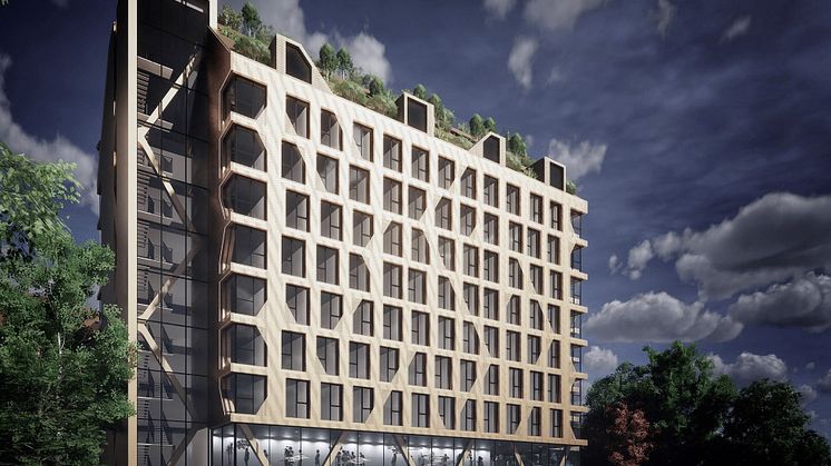 Visionsbild över kommande BaseCamp Student i Malmö