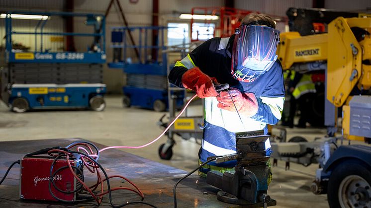 De 415 ansatte i Ramirent nådde denne uken 500 dager uten skader.
