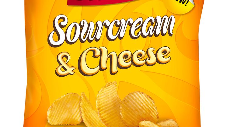Nyhet! Estrella Sourcream & Cheese Chips tillbaka igen