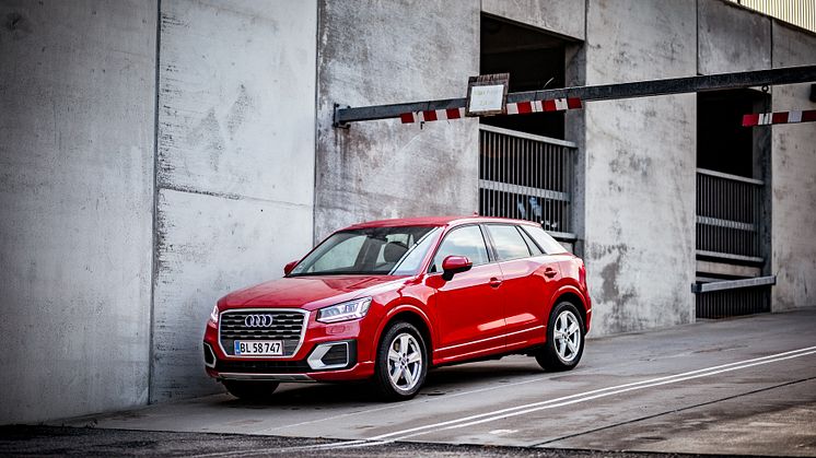Q2 er Audis nyeste SUV, der med sin højde, sit urbane udtryk og kraftfulde benzinmotor er skabt til eventyr